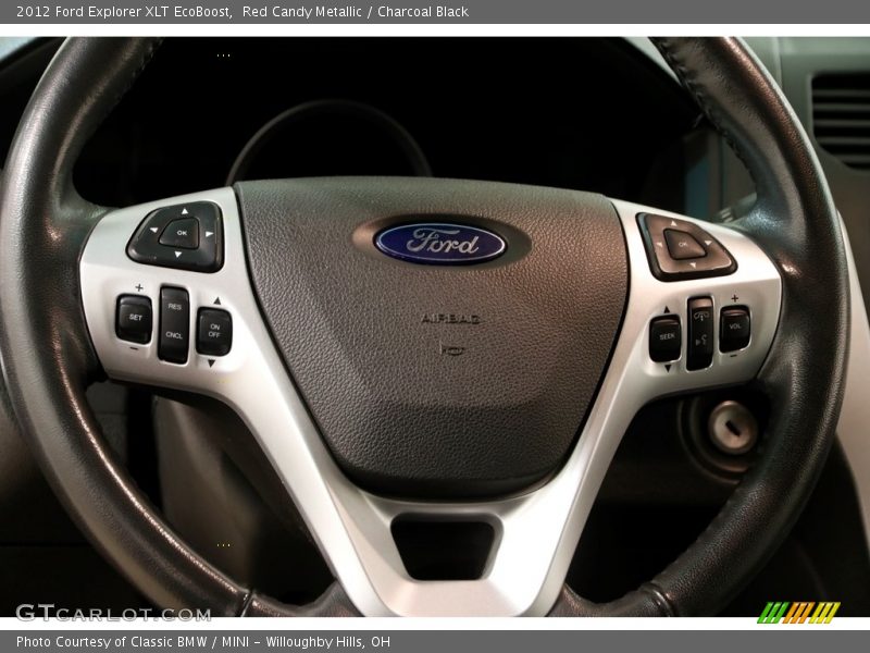 Red Candy Metallic / Charcoal Black 2012 Ford Explorer XLT EcoBoost