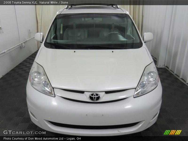 Natural White / Stone 2008 Toyota Sienna XLE