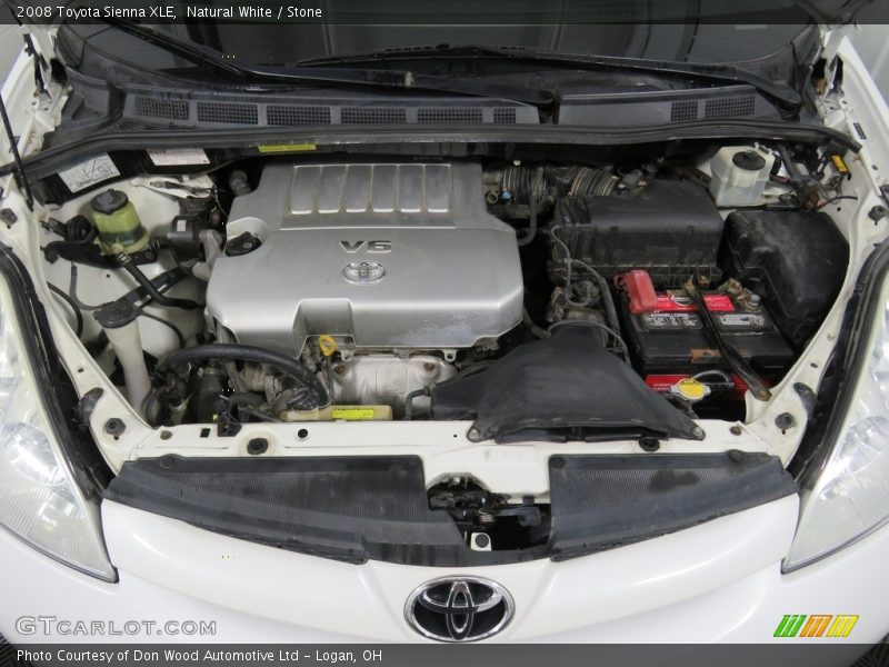 Natural White / Stone 2008 Toyota Sienna XLE