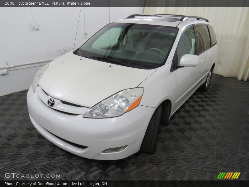 Natural White / Stone 2008 Toyota Sienna XLE