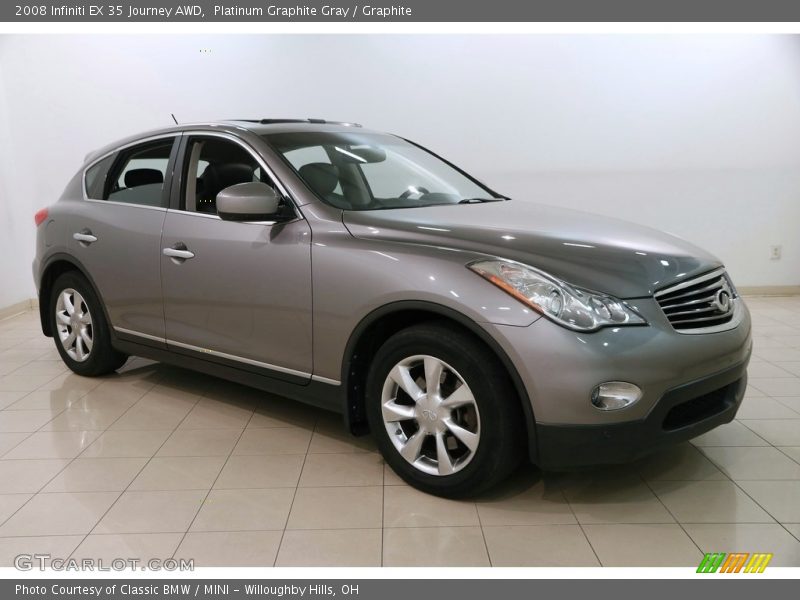 Platinum Graphite Gray / Graphite 2008 Infiniti EX 35 Journey AWD