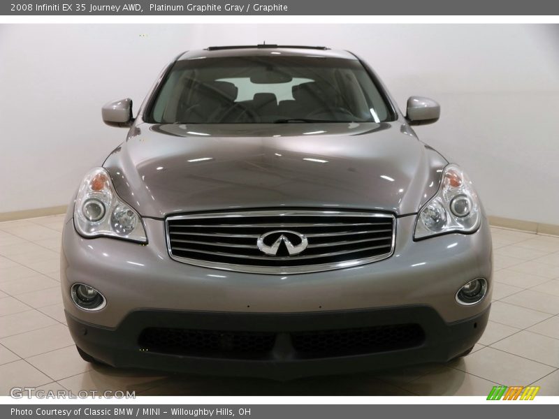 Platinum Graphite Gray / Graphite 2008 Infiniti EX 35 Journey AWD