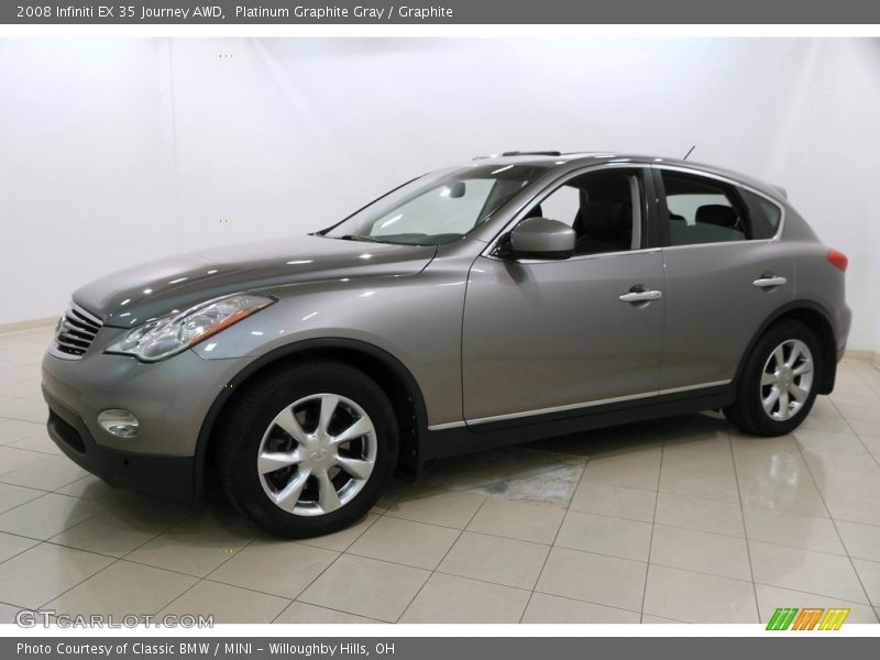 Platinum Graphite Gray / Graphite 2008 Infiniti EX 35 Journey AWD