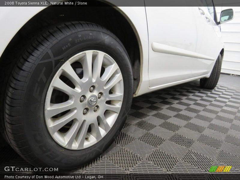 Natural White / Stone 2008 Toyota Sienna XLE