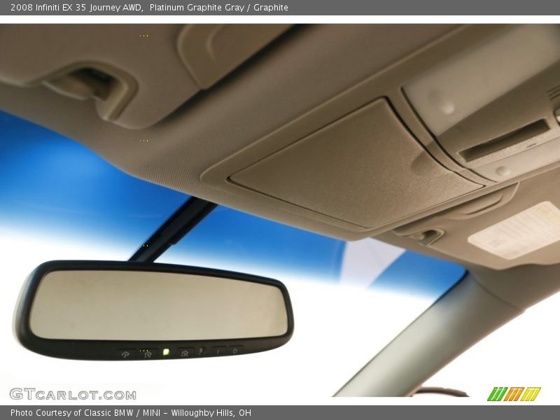 Platinum Graphite Gray / Graphite 2008 Infiniti EX 35 Journey AWD