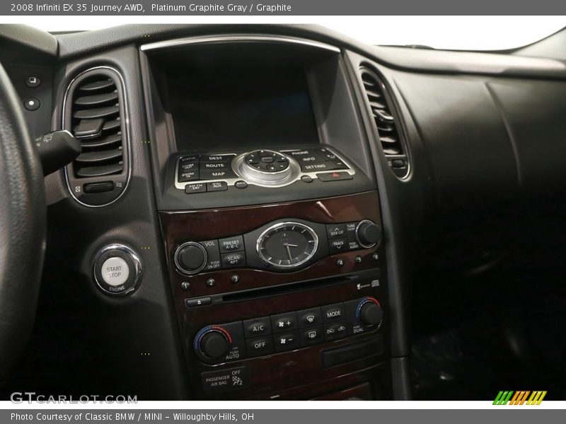 Platinum Graphite Gray / Graphite 2008 Infiniti EX 35 Journey AWD