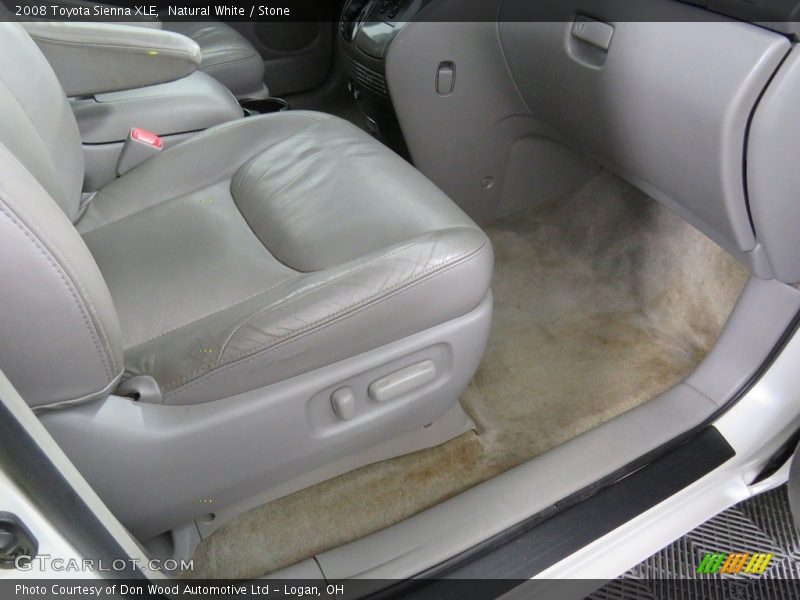 Natural White / Stone 2008 Toyota Sienna XLE