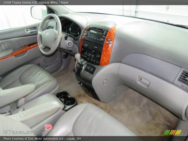Natural White / Stone 2008 Toyota Sienna XLE