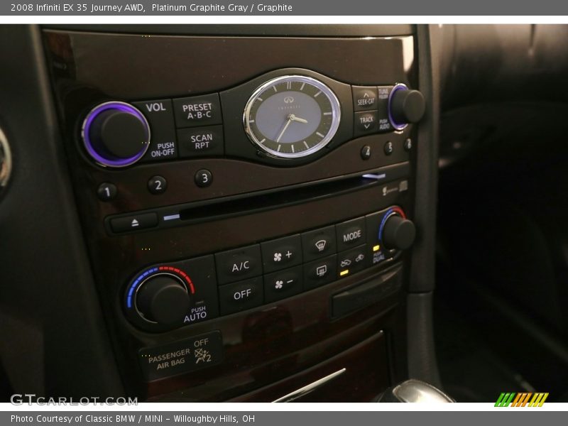 Platinum Graphite Gray / Graphite 2008 Infiniti EX 35 Journey AWD