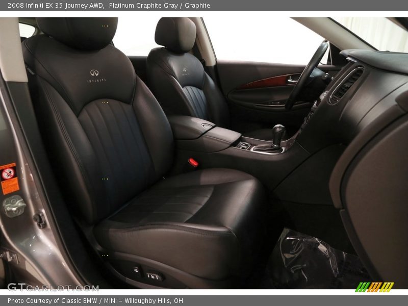 Platinum Graphite Gray / Graphite 2008 Infiniti EX 35 Journey AWD