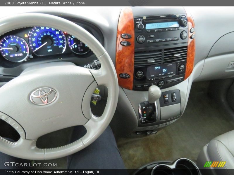 Natural White / Stone 2008 Toyota Sienna XLE