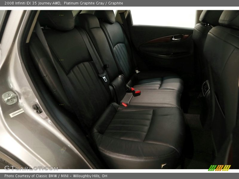 Platinum Graphite Gray / Graphite 2008 Infiniti EX 35 Journey AWD