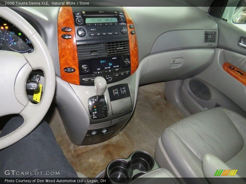 Natural White / Stone 2008 Toyota Sienna XLE