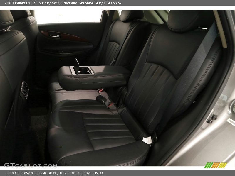 Platinum Graphite Gray / Graphite 2008 Infiniti EX 35 Journey AWD