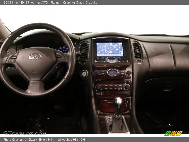 Platinum Graphite Gray / Graphite 2008 Infiniti EX 35 Journey AWD