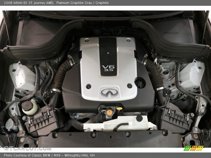 Platinum Graphite Gray / Graphite 2008 Infiniti EX 35 Journey AWD