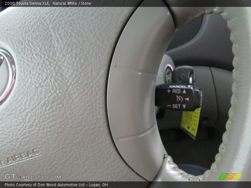 Natural White / Stone 2008 Toyota Sienna XLE