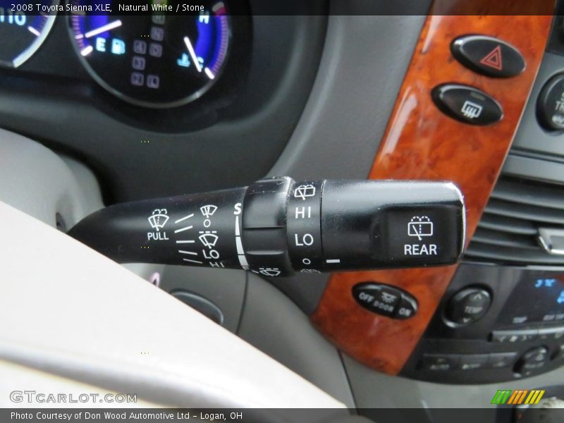 Natural White / Stone 2008 Toyota Sienna XLE