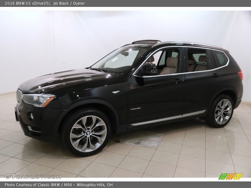 Jet Black / Oyster 2016 BMW X3 xDrive35i