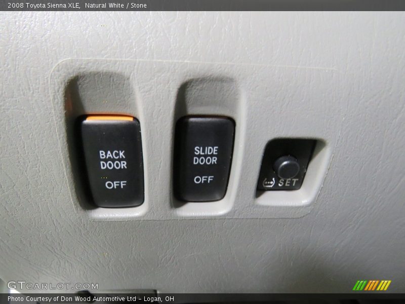 Natural White / Stone 2008 Toyota Sienna XLE