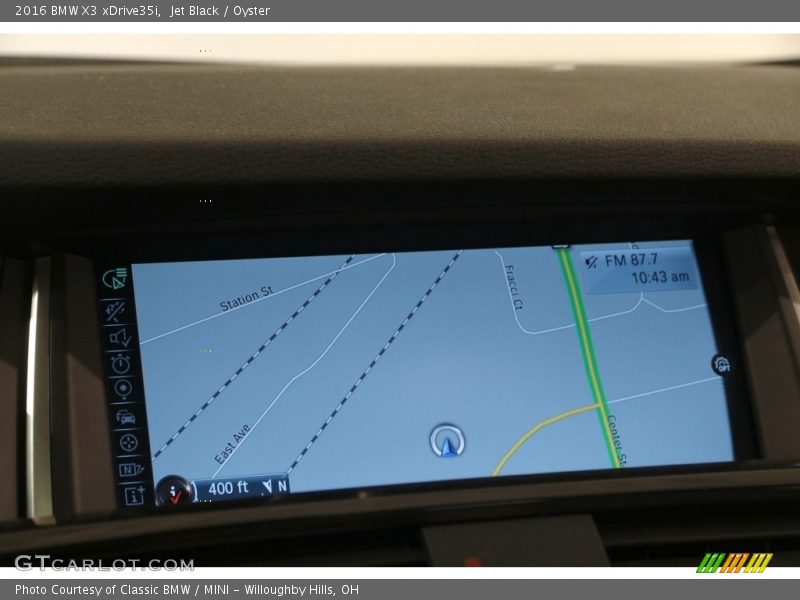 Jet Black / Oyster 2016 BMW X3 xDrive35i