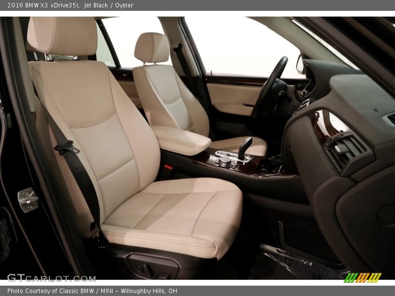 Jet Black / Oyster 2016 BMW X3 xDrive35i