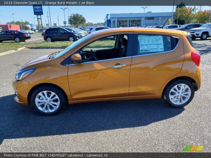  2019 Spark LT Orange Burst Metallic