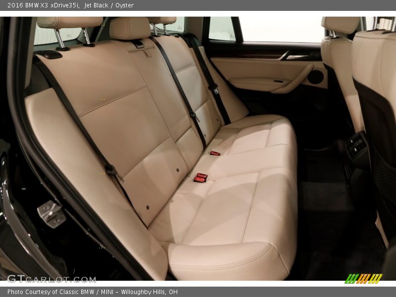 Jet Black / Oyster 2016 BMW X3 xDrive35i