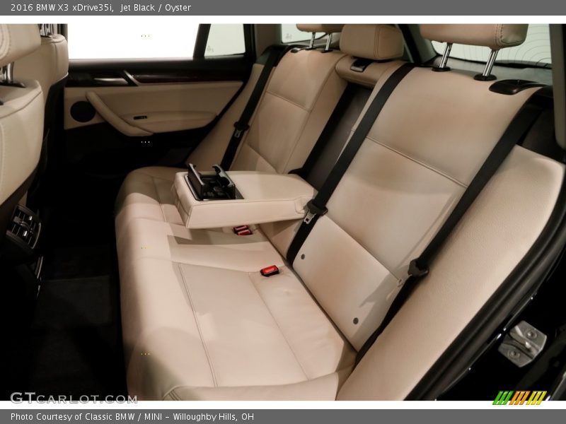 Jet Black / Oyster 2016 BMW X3 xDrive35i
