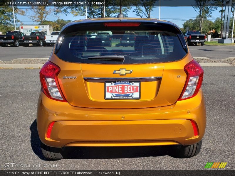 Orange Burst Metallic / Jet Black 2019 Chevrolet Spark LT