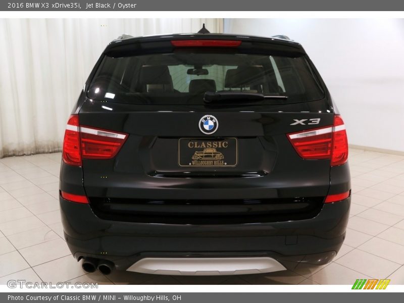 Jet Black / Oyster 2016 BMW X3 xDrive35i