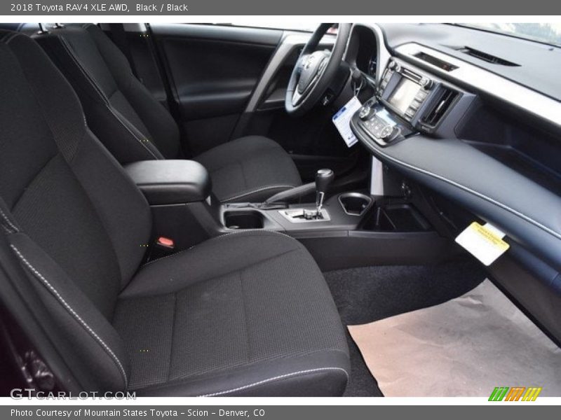 Black / Black 2018 Toyota RAV4 XLE AWD