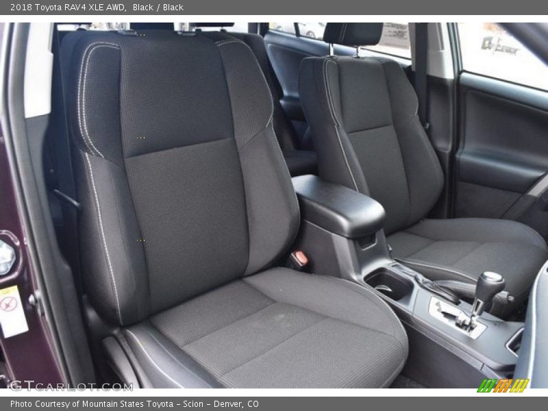 Black / Black 2018 Toyota RAV4 XLE AWD