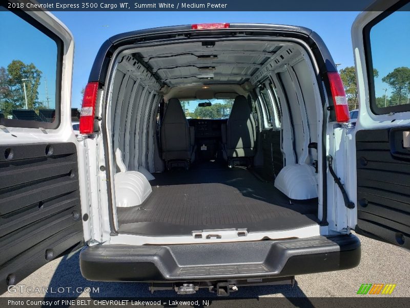Summit White / Medium Pewter 2018 Chevrolet Express 3500 Cargo WT