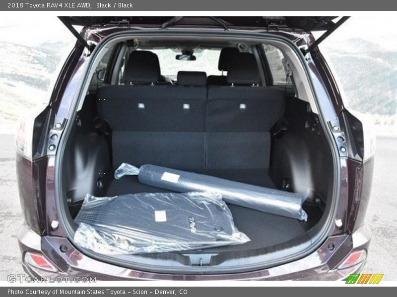 Black / Black 2018 Toyota RAV4 XLE AWD