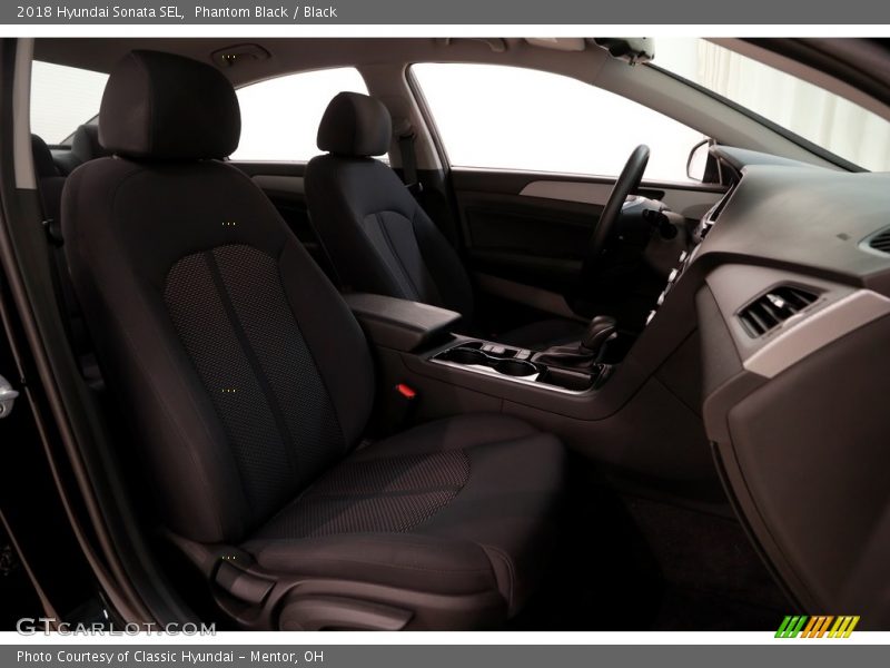 Phantom Black / Black 2018 Hyundai Sonata SEL