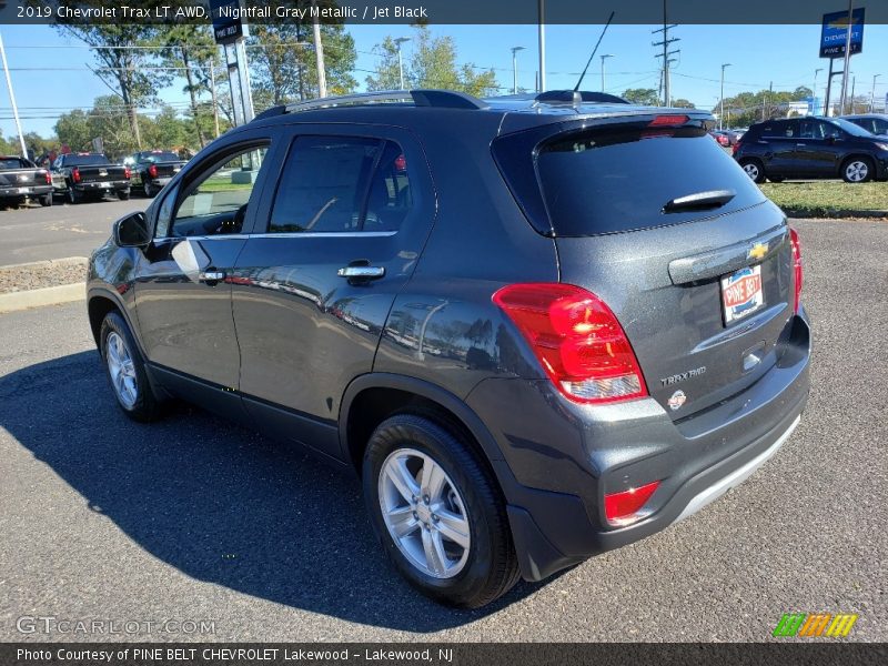Nightfall Gray Metallic / Jet Black 2019 Chevrolet Trax LT AWD
