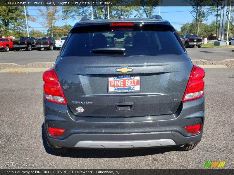 Nightfall Gray Metallic / Jet Black 2019 Chevrolet Trax LT AWD