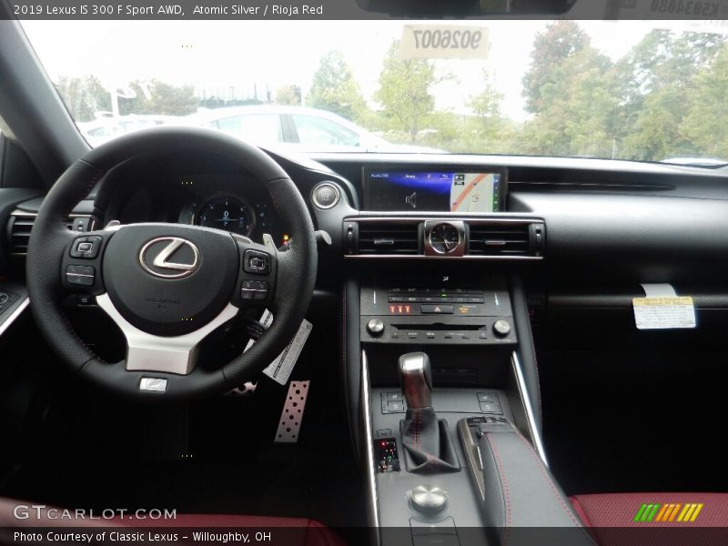 Dashboard of 2019 IS 300 F Sport AWD