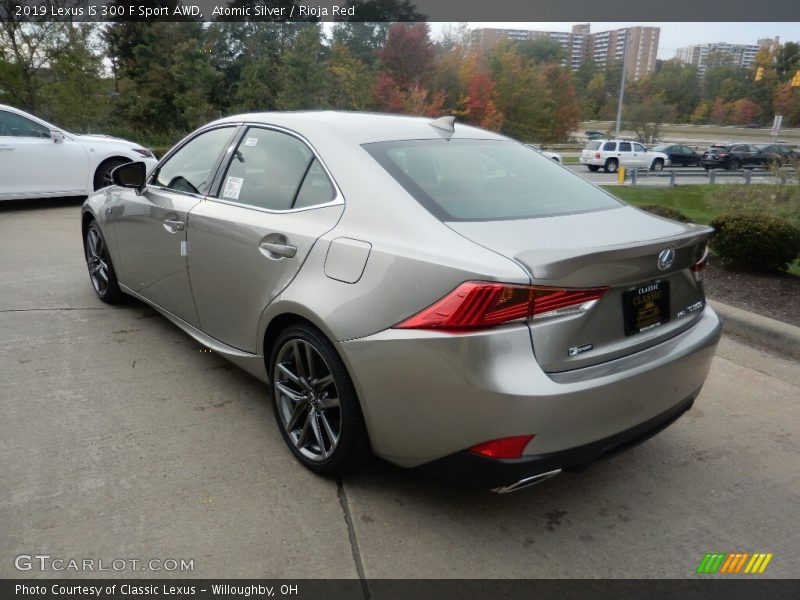  2019 IS 300 F Sport AWD Atomic Silver