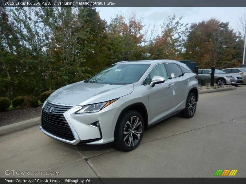 Front 3/4 View of 2019 RX 350 AWD