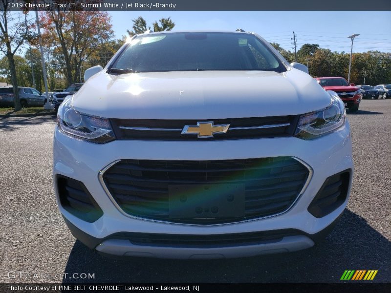 Summit White / Jet Black/­Brandy 2019 Chevrolet Trax LT