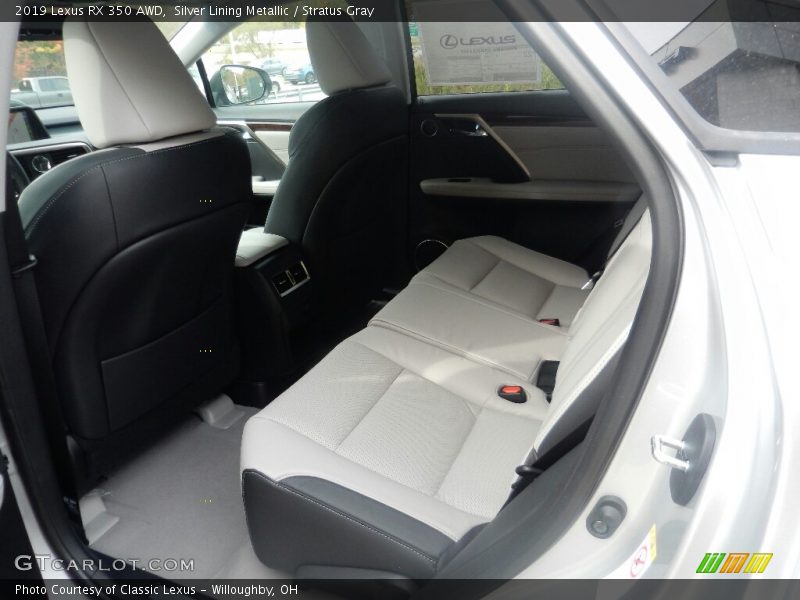 Silver Lining Metallic / Stratus Gray 2019 Lexus RX 350 AWD