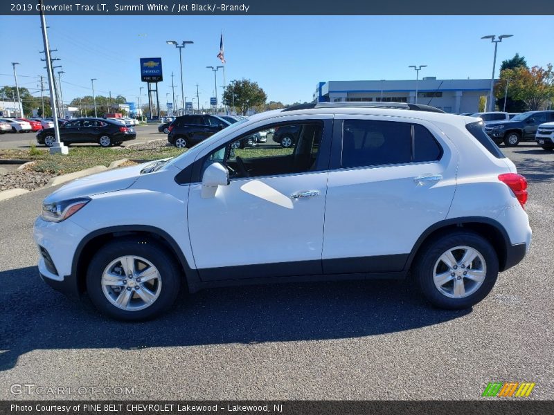 Summit White / Jet Black/­Brandy 2019 Chevrolet Trax LT