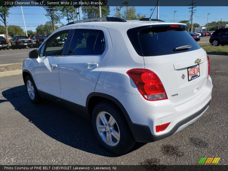 Summit White / Jet Black/­Brandy 2019 Chevrolet Trax LT