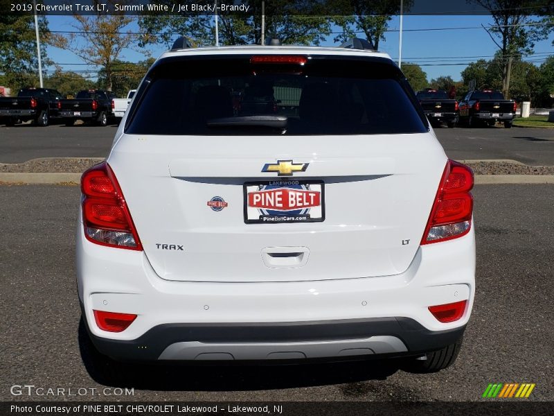 Summit White / Jet Black/­Brandy 2019 Chevrolet Trax LT