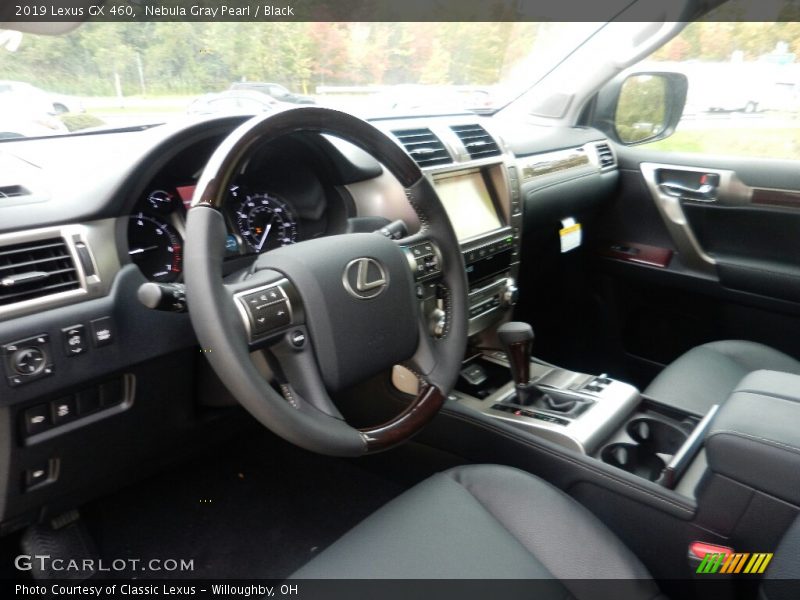 Nebula Gray Pearl / Black 2019 Lexus GX 460