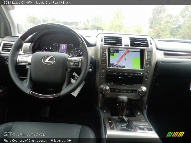Nebula Gray Pearl / Black 2019 Lexus GX 460