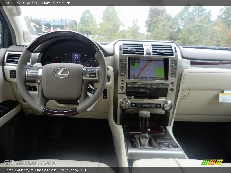 Dashboard of 2019 GX 460