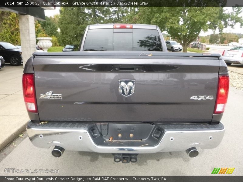 Granite Crystal Metallic / Black/Diesel Gray 2014 Ram 1500 SLT Quad Cab 4x4
